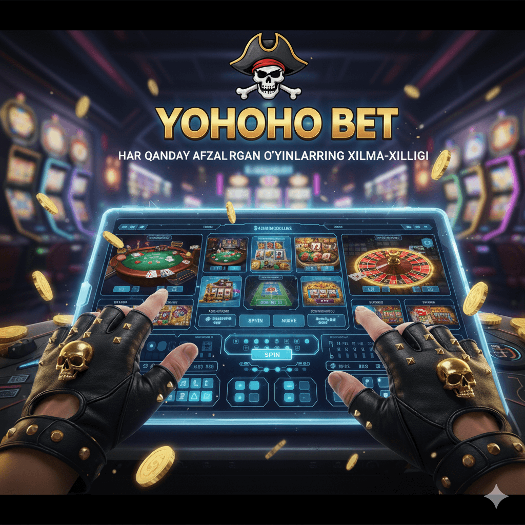 Casino YOHOHO BET da har qanday afzal ko'rgan o'yinlarning xilma-xilligi